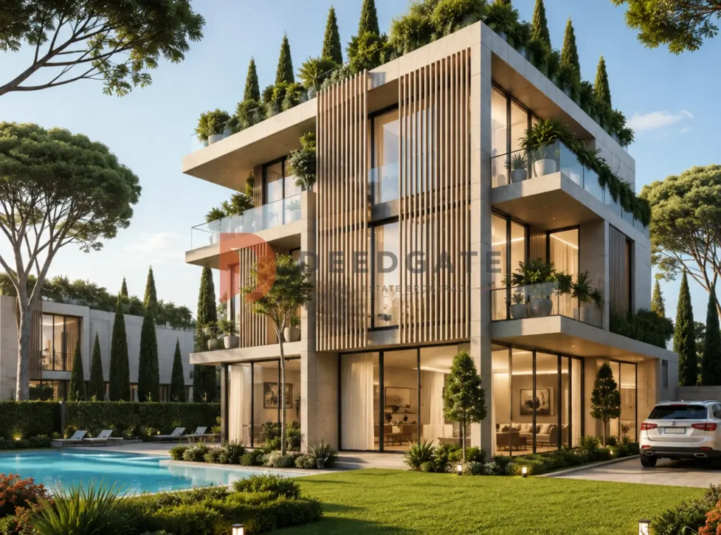 كمبوند لوسيل ريزيدنس التجمع السادس Compound Lusail Residence New Cairo شركة مارجينز للتطوير العقاري