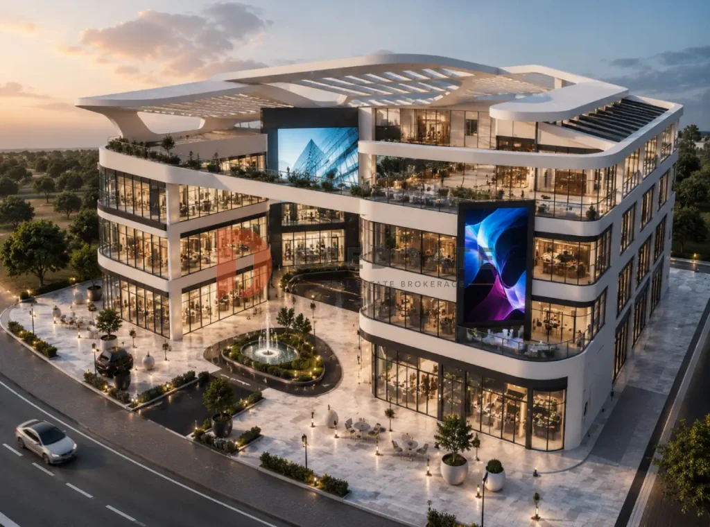 مول ايست هب التجمع الخامس Mall East Hub New Cairo شركة HUB للتطوير العقاري